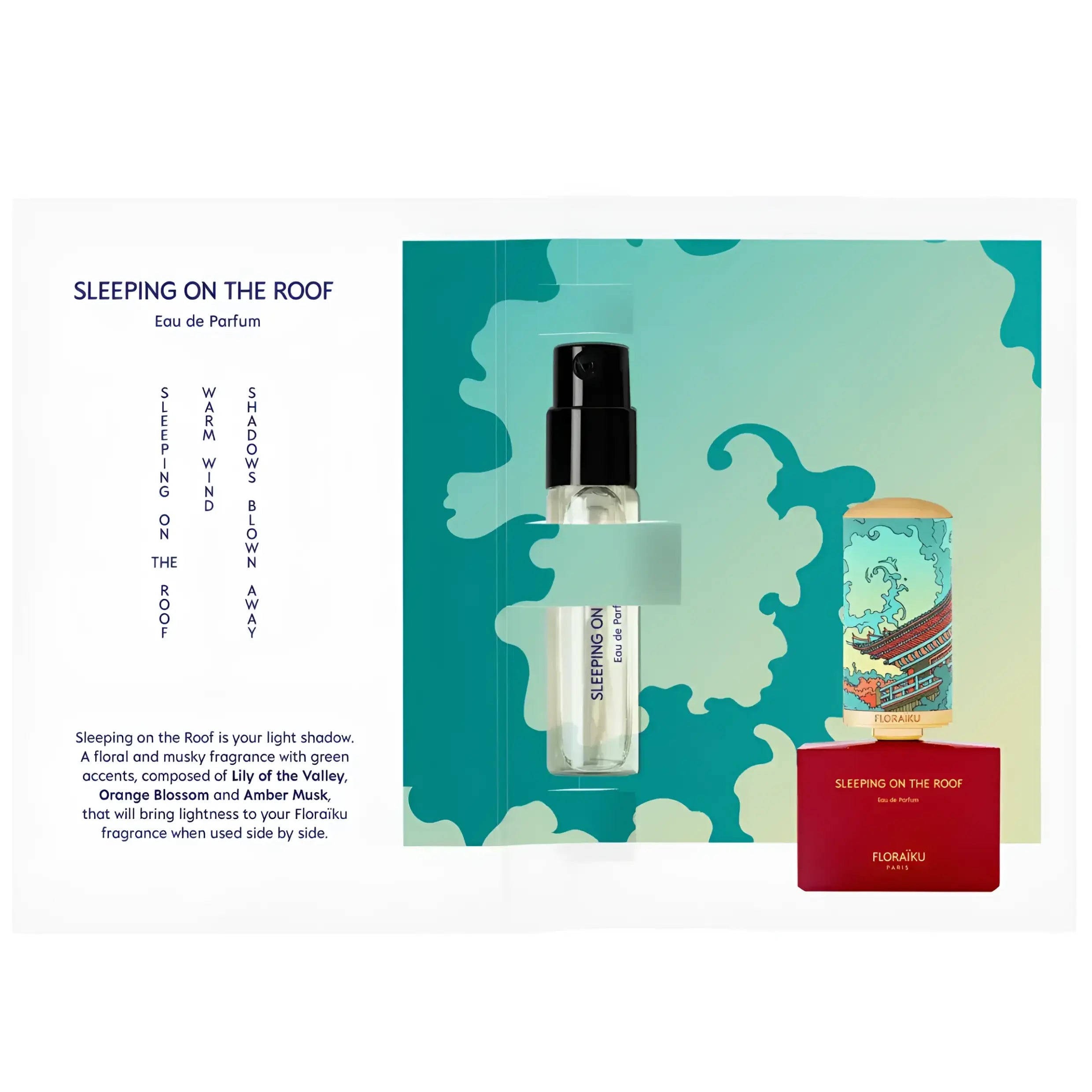 Floraïku Paris | SLEEPING ON THE ROOF - Sample (100% off)