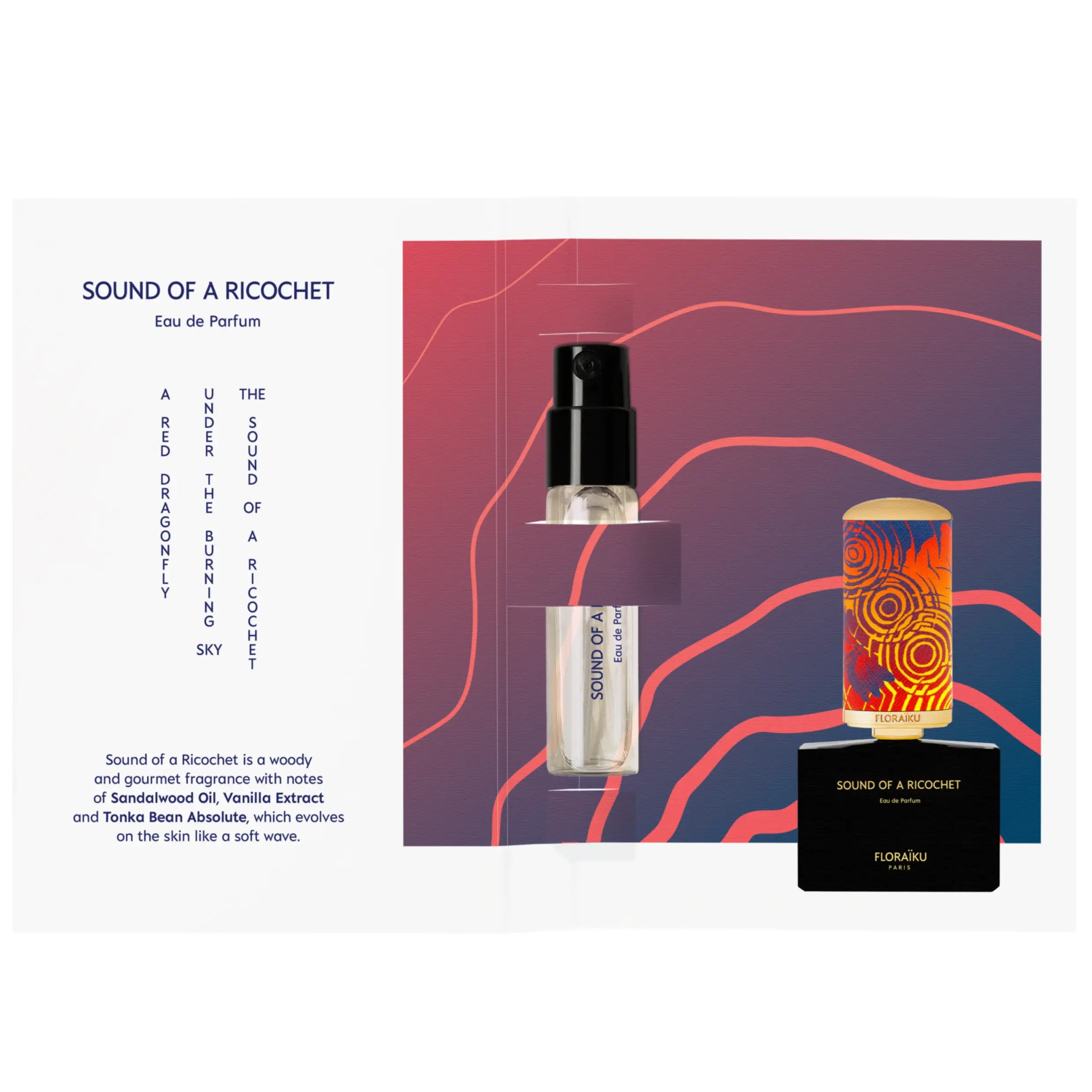 floraiku.com | SOUND OF A RICOCHET - Sample 1.5mL - Eau de