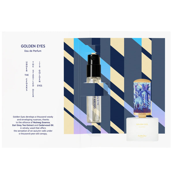 floraiku.com | GOLDEN EYES - Sample 1.5mL - Eau de Parfum