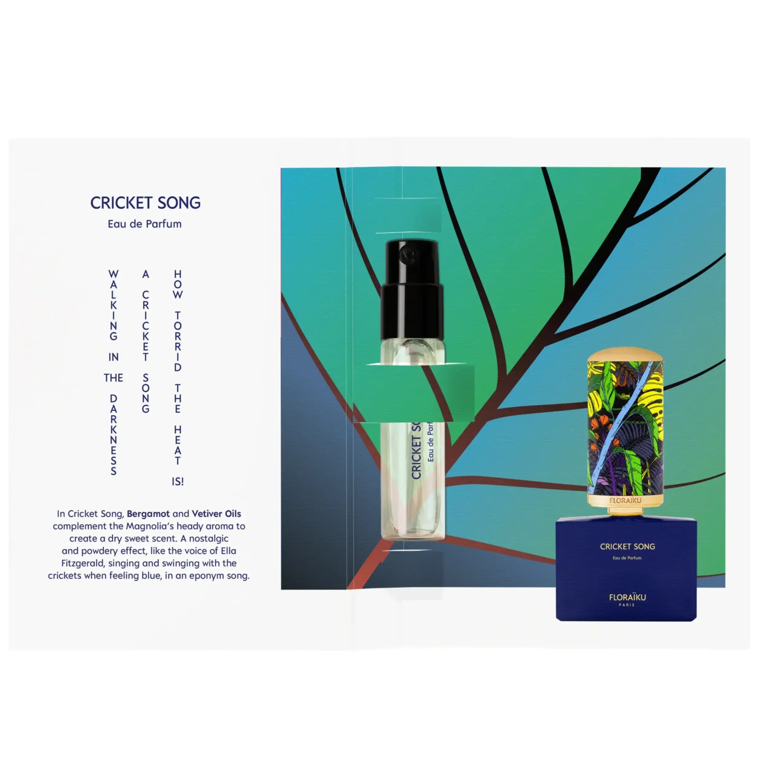 Floraïku Paris | Cricket Song (100% off) - Eau de Parfum