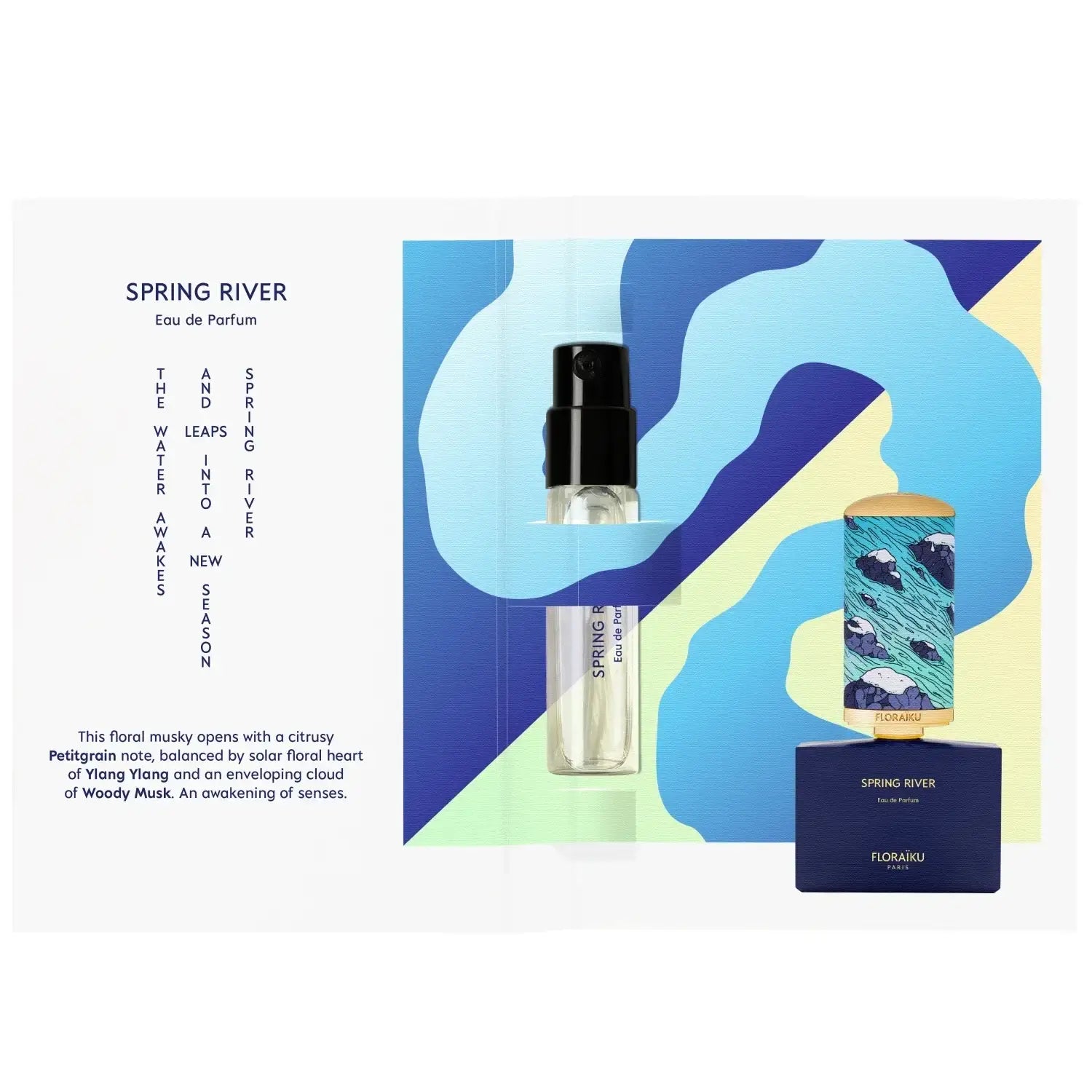 Floraïku Paris | » SPRING RIVER - Sample (100% off)