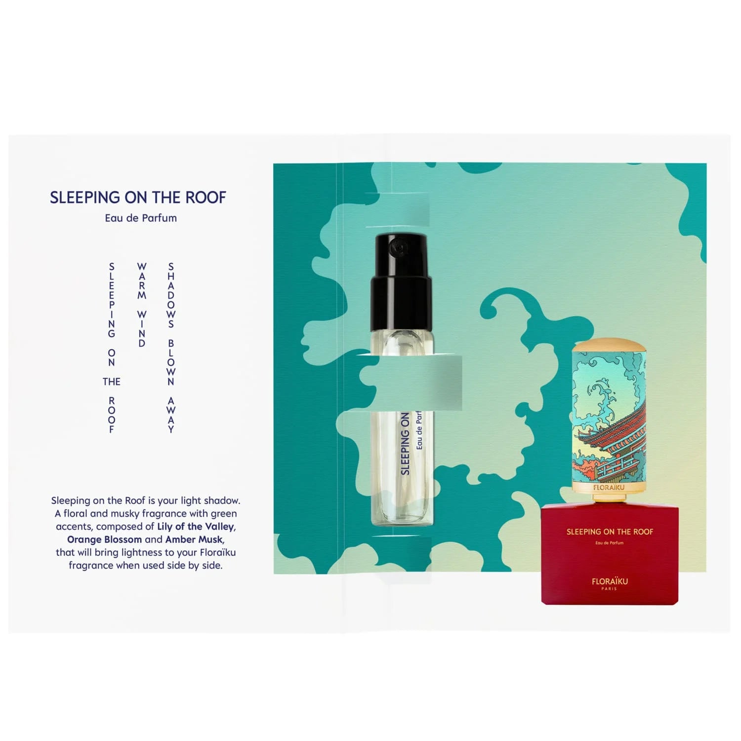 floraiku.com | SLEEPING ON THE ROOF - Sample 1.5mL - Eau de 